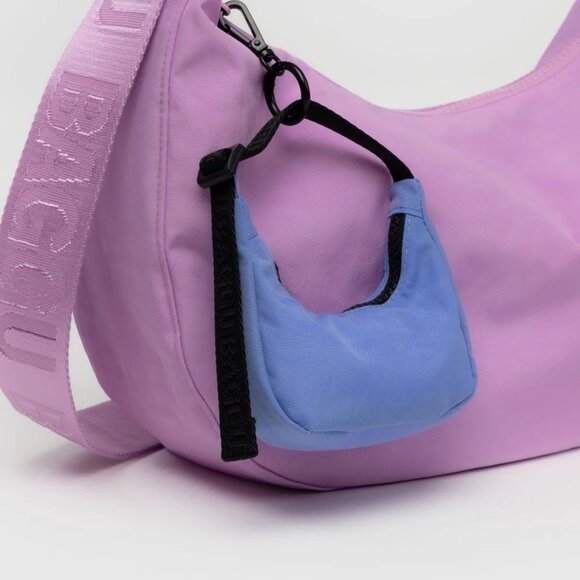 NWT Baggu Crescent Bag Charm - Cornflower - Picture 5 of 5